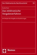 Cover: Das elektronische Vergabeverfahren - Nomos