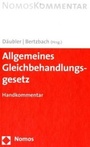 Cover: Allgemeines Gleichbehandlungsgesetz - Nomos