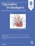 Bild: Operative Techniques in Thoracic and Cardiovascular Surgery - Saunders