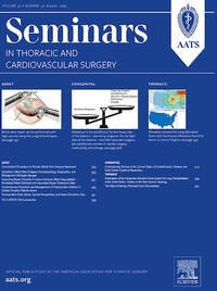 Bild: Seminars in Thoracic and Cardiovascular Surgery - Saunders