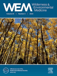 Abbildung von: Wilderness & Environmental Medicine - Sage Publishing