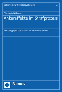 Enlarge image Cover: Ankereffekte im Strafprozess - Nomos