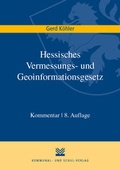 Cover: Hessisches Vermessungs- und Geoinformationsgesetz - KSV Medien