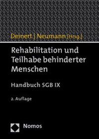 Abbildung von: Rehabilitation und Teilhabe behinderter Menschen - Nomos
