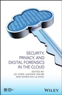Cover: Security, Privacy, and Digital Forensics in the Cloud - Wiley