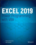 Bild: Excel 2019 Power Programming with VBA - Wiley