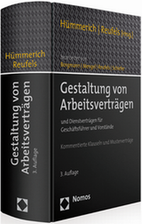 Abbildung von: Gestaltung von Arbeitsverträgen - Nomos