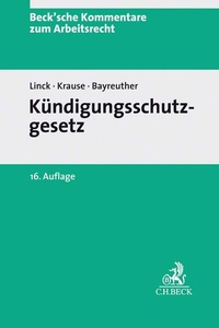 Bild vergrößern Bild: Kündigungsschutzgesetz: KSchG - C.H.BECK