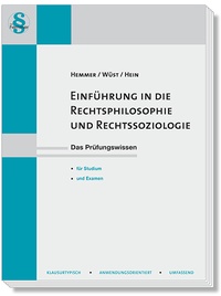 Abbildung von: Skript Einführung in die Rechtsphilosophie und Rechtssoziologie - Hemmer-Wüst