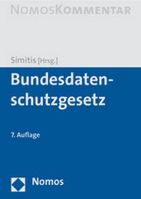 Abbildung von: Bundesdatenschutzgesetz - Nomos