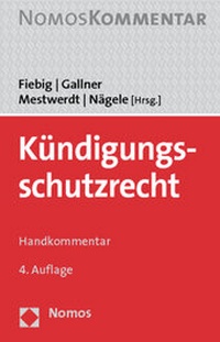 Abbildung von: Kündigungsschutzrecht - Nomos
