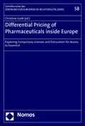 Cover: Differential Pricing of Pharmaceuticals inside Europe - Nomos