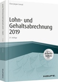 Cover: Lohn- und Gehaltsabrechnung 2019 - Haufe-Lexware