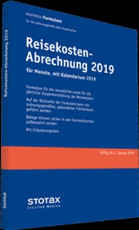 Abbildung von: Reisekosten-Abrechnung 2019 mit Kalendarium - Stollfuß
