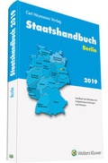 Abbildung von: Staatshandbuch Berlin 2019 - Carl Heymanns Verlag