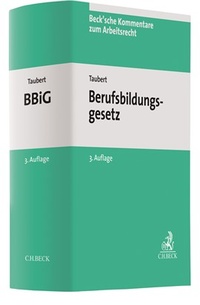 Abbildung von: Berufsbildungsgesetz: BBiG - C.H.BECK