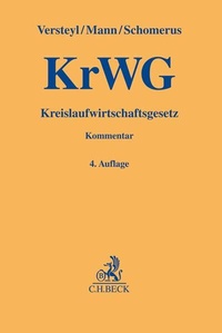 Abbildung von: Kreislaufwirtschaftsgesetz: KrWG - C.H.BECK