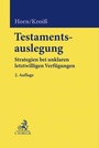 Cover: Testamentsauslegung - C.H.BECK