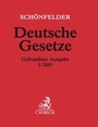 Bild: Deutsche Gesetze Gebundene Ausgabe I/2019 - C.H.BECK