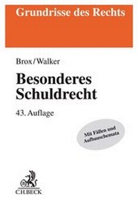 Bild vergrößern Bild: Besonderes Schuldrecht - C.H.BECK