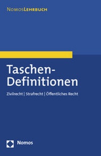 Enlarge image Cover: Taschen-Definitionen - Nomos