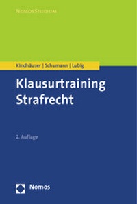 Enlarge image Cover: Klausurtraining Strafrecht - Nomos