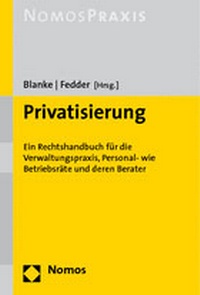 Enlarge image Cover: Privatisierung - Nomos