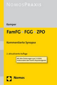 Abbildung von: FamFG  FGG  ZPO - Nomos