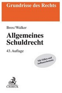 Abbildung von: Allgemeines Schuldrecht - C.H.BECK