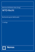 Cover: WTO-Recht - Nomos