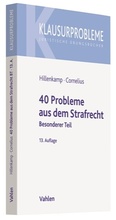 Cover: 40 Probleme aus dem Strafrecht - Vahlen
