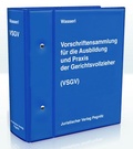Cover: Vorschriftensammlung f&uuml;r die Ausbildung und Praxis der Gerichtsvollzieher (VSGV) - Juristischer Verlag Pegnitz
