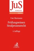 Cover: Pr&uuml;fungswissen Strafprozessrecht - C.H.BECK