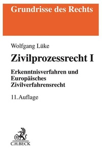 Abbildung von: Zivilprozessrecht I - C.H.BECK