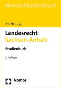 Abbildung von: Landesrecht Sachsen-Anhalt - Nomos