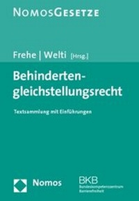 Abbildung von: Behindertengleichstellungsrecht - Nomos