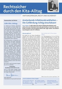 Abbildung von: Rechtssicher durch den Kita-Alltag - Carl Link Verlag