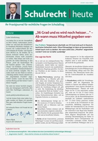 Abbildung von: Schulrecht heute - Carl Link Verlag