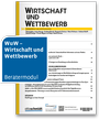Cover: WuW - WIRTSCHAFT und WETTBEWERB - Fachmedien Otto Schmidt