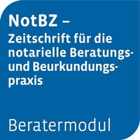 Abbildung von: Beratermodul NotBZ - Otto Schmidt Verlag