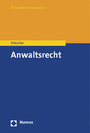 Cover: Anwaltsrecht - Nomos