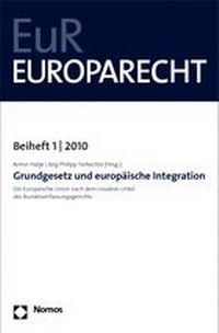 Abbildung von: Grundgesetz und europäische Integration - Nomos