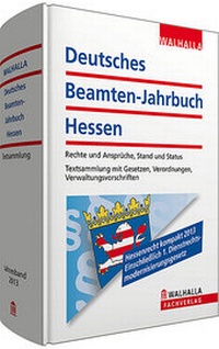 Abbildung von: Deutsches Beamten-Jahrbuch Hessen Jahresband 2013 - Walhalla