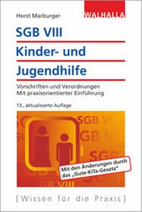 Abbildung von: SGB VIII - Kinder- und Jugendhilfe - Walhalla