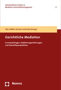 Cover: Gerichtliche Mediation - Nomos