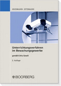Abbildung von: Unterrichtsverfahren im Bewachungsgewerbe - Boorberg