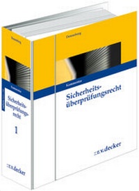 Abbildung von: Sicherheitsüberprüfungsrecht (SÜR) - Grundwerk ohne Fortsetzungsbezug - R. v. Decker