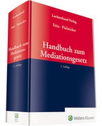 Enlarge image Cover: Handbuch zum Mediationsgesetz - Luchterhand