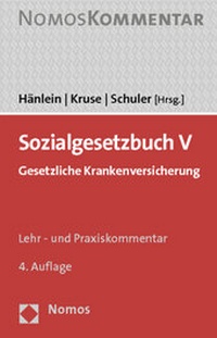 Abbildung von: Sozialgesetzbuch V - Nomos