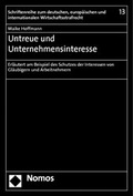 Cover: Untreue und Unternehmensinteresse - Nomos